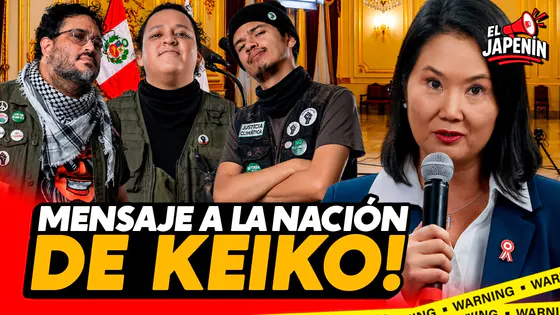 REACCIONANDO AL PRIMER MENSAJE A LA NACIÓN DE KEIKO FUJIMORI | EL JAPENIN