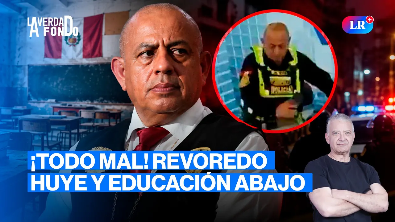 Reproducir: ¡EDUCACIÓN PERUANA EN CRISIS! Y VÍCTOR REVOREDO HUYE | LA VERDAD A FONDO CON PEDRO SALINAS
