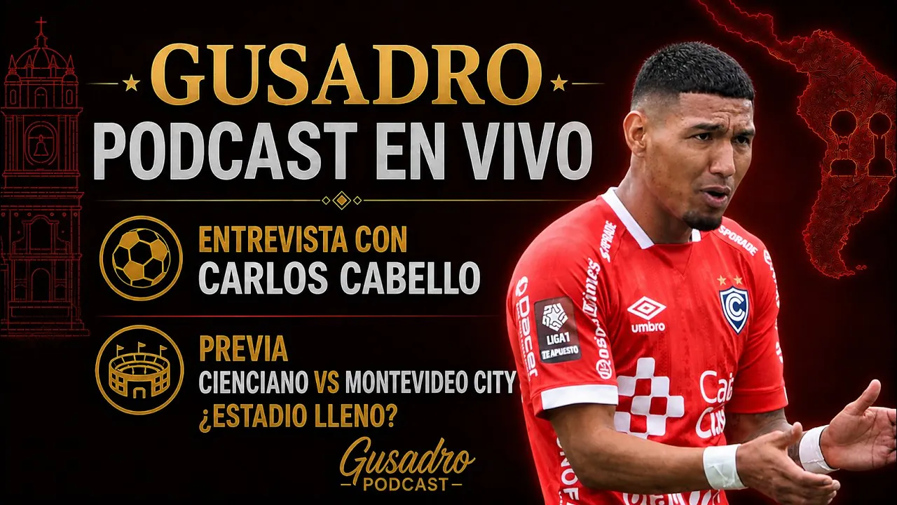 Reproducir: GUSADRO PODCAST: ENTREVISTA A CARLOS CABELLO | PREVIA CIENCIANO VS MONTEVIDEO CITY TORQUE