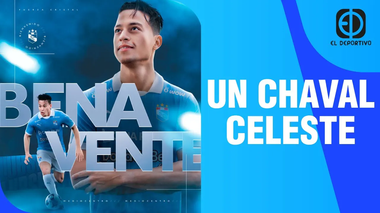 Reproducir: EN VIVO: SPORTING CRISTAL: CRISTIAN BENAVENTE ES EL NUEVO REFUERZO CELESTE | EL DEPORTIVO DIGITAL