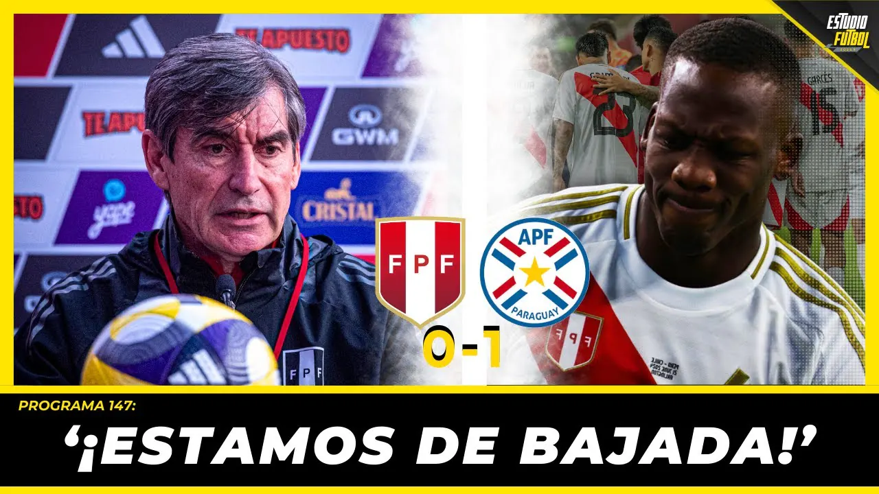 Reproducir: '¡Estamos de bajada!' Perú 0-1 Paraguay