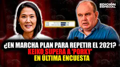 #EnVivo Keiko Fujimori supera a Rafael López Aliaga en encuesta