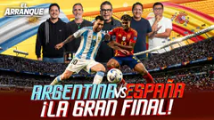 EN VIVO EL ARRANQUE: ARGENTINA VS ESPAÑA ¡LA GRAN FINAL!