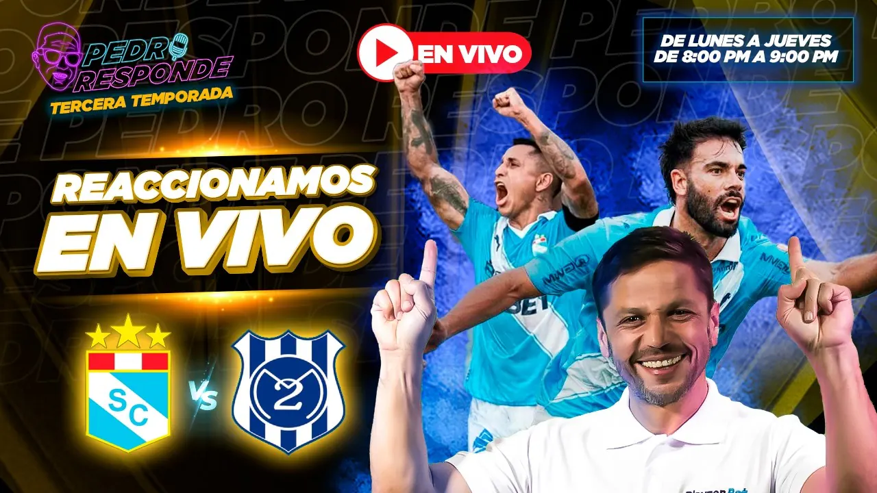 Reproducir: CRISTAL VS 2 DE MAYO EN VIVO REACCIONAMOS| ¡PEDRO RESPONDE EN VIVO!  |#Playzontv #PedroResponde