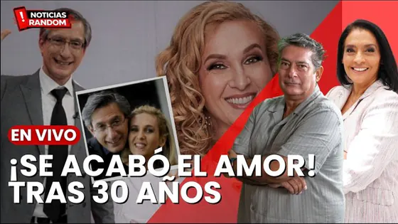 SE ACABÓ 30 AÑOS DE AMOR ENTRE FEDERÍCO SALAZAR Y KATIA CONDOS - NOTICIAS RANDOM