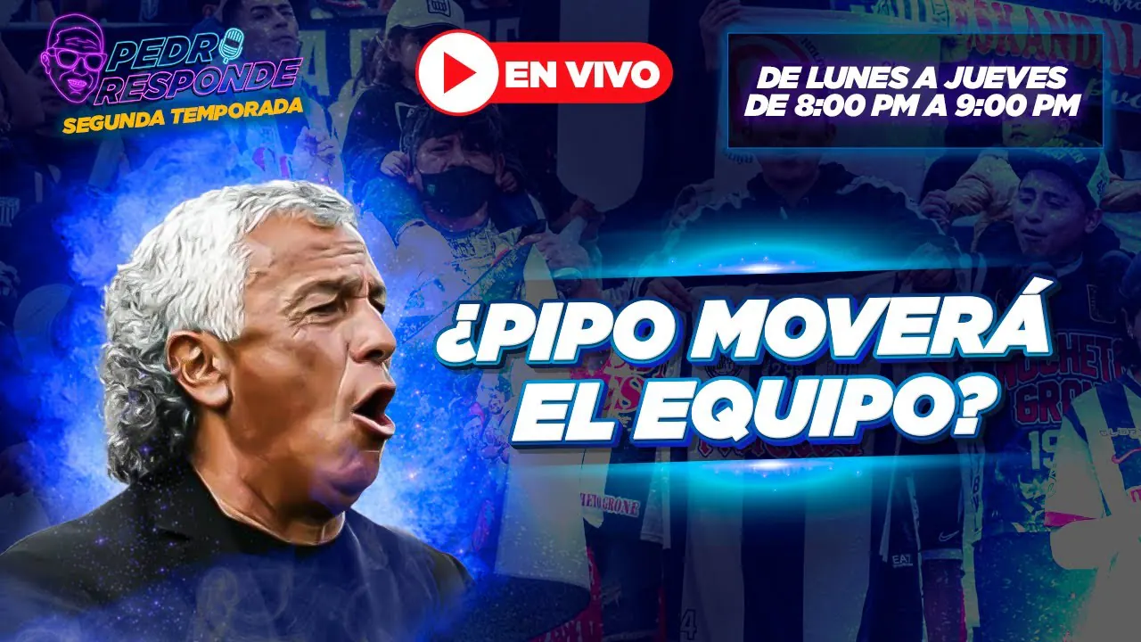 Reproducir: ALIANZA JUEGA CONTRA CHANKAS ¡PEDRO RESPONDE EN VIVO!  |#Playzontv #PedroResponde