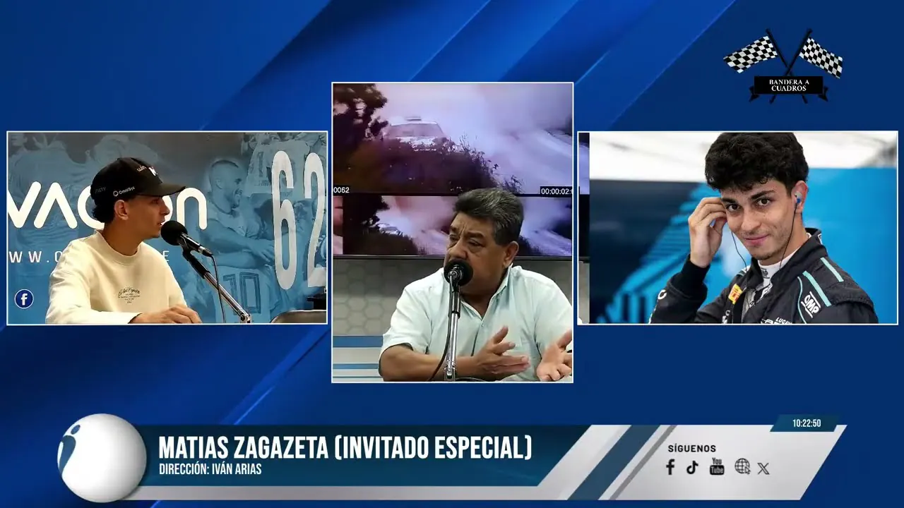 Reproducir: BANDERA A CUADROS en vivo por RADIO OVACION