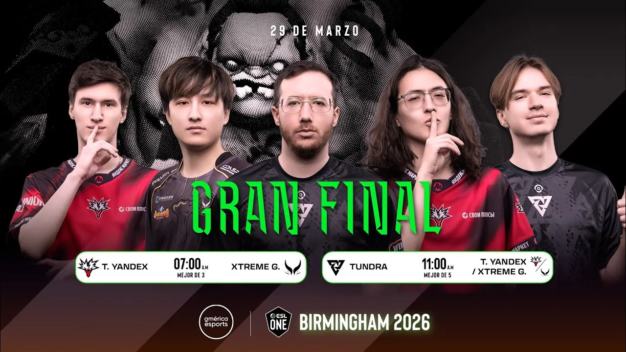 Reproducir: YANDEX vs XTREME | Birmingham 2026: Final Lower