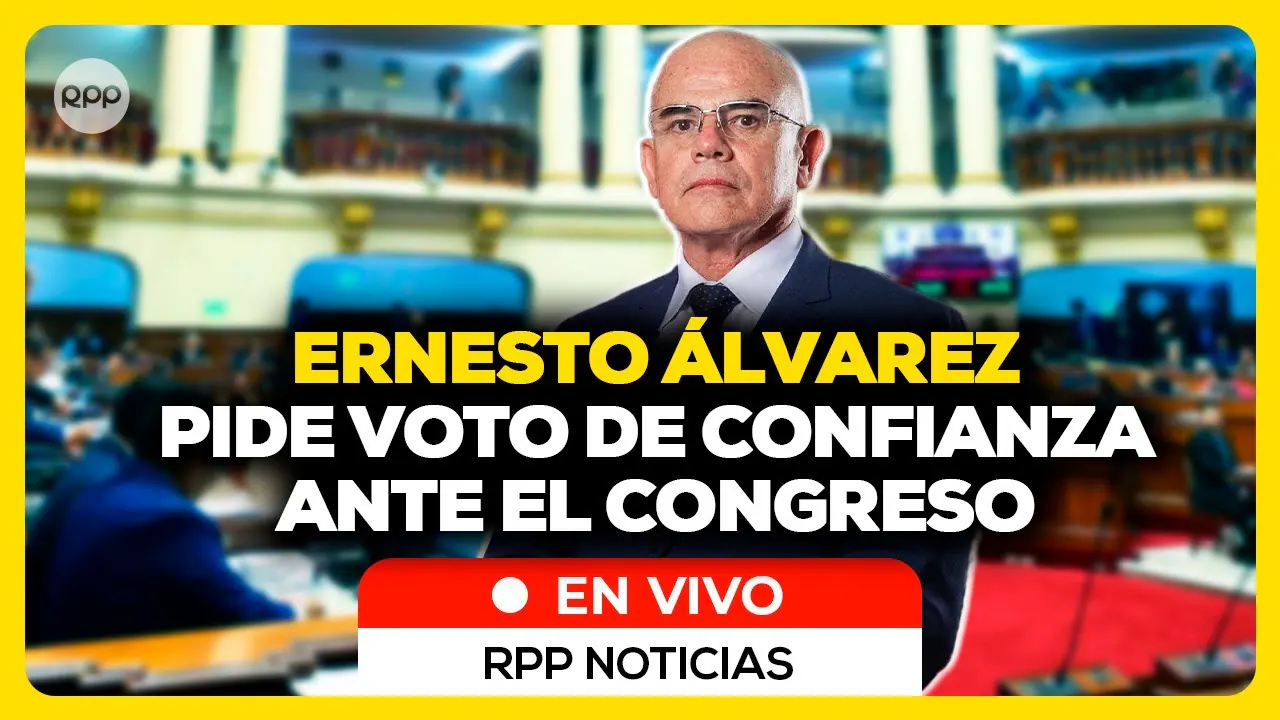 Reproducir: 🔴 EN VIVO | Voto de confianza: Ernesto Álvarez y su gabinete se presentan #RPPESPECIALES
