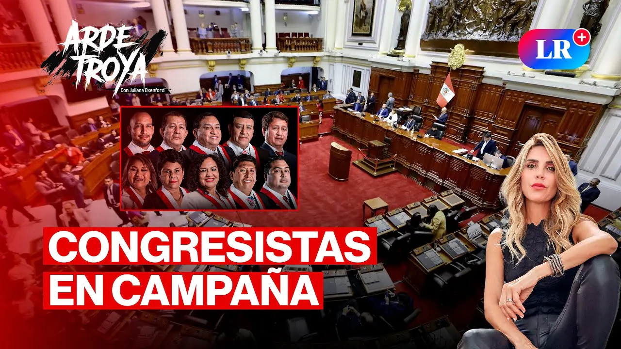 Reproducir: CONGRESO en campaña, CORTE IDH los frena y CHINCHA en la memoria | Arde Troya con JULIANA OXENFORD
