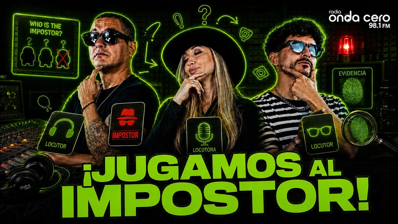 Reproducir: ¡JUGAMOS AL IMPOSTOR!  🔥 - ONDA EXPANSIVA - RADIO ONDA CERO