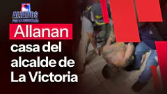 Allanan vivienda del alcalde de La Victoria por presunto cobro de cupos | "Aliados por la seguridad"