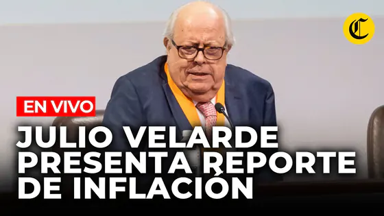 JULIO VELARDE presenta el REPORTE DE INFLACIÓN del BCRP 2026 | EN VIVO | El Comercio