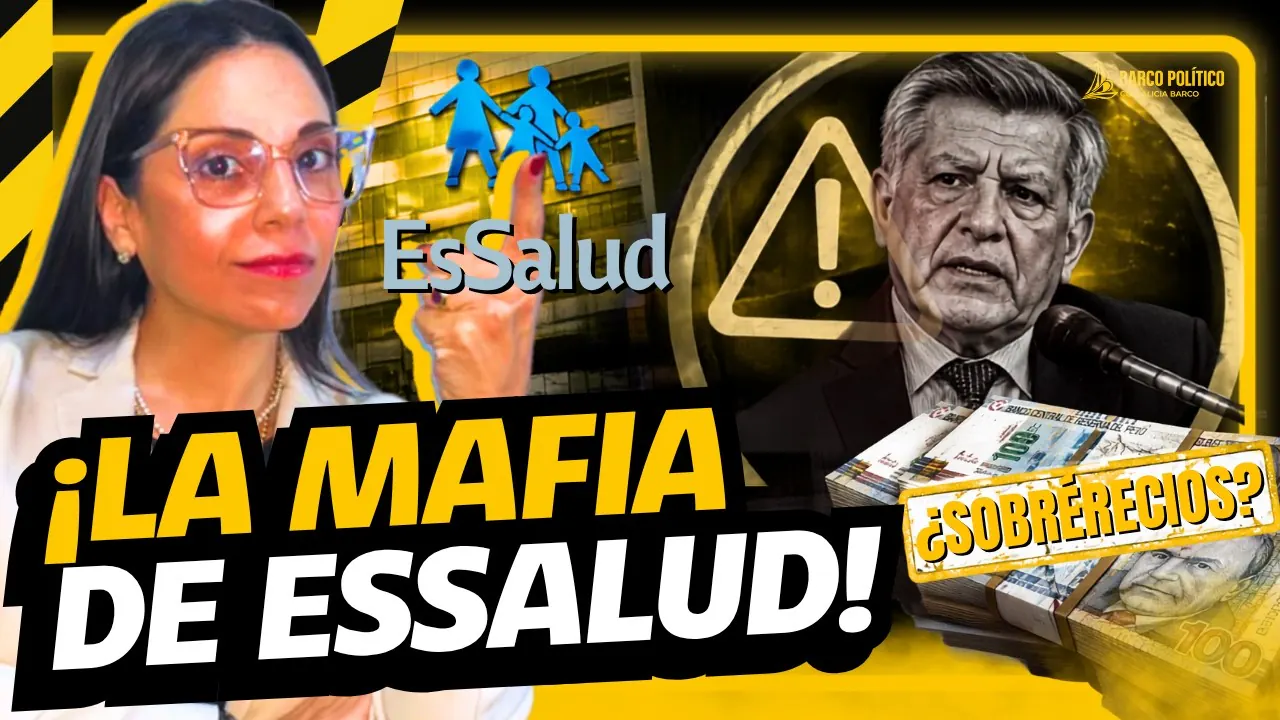 Reproducir: #ENVIVO LA MAFIA DE LA SALUD Y LA CAPTURA DE ESSALUD | BARCO POLÍTICO⛵