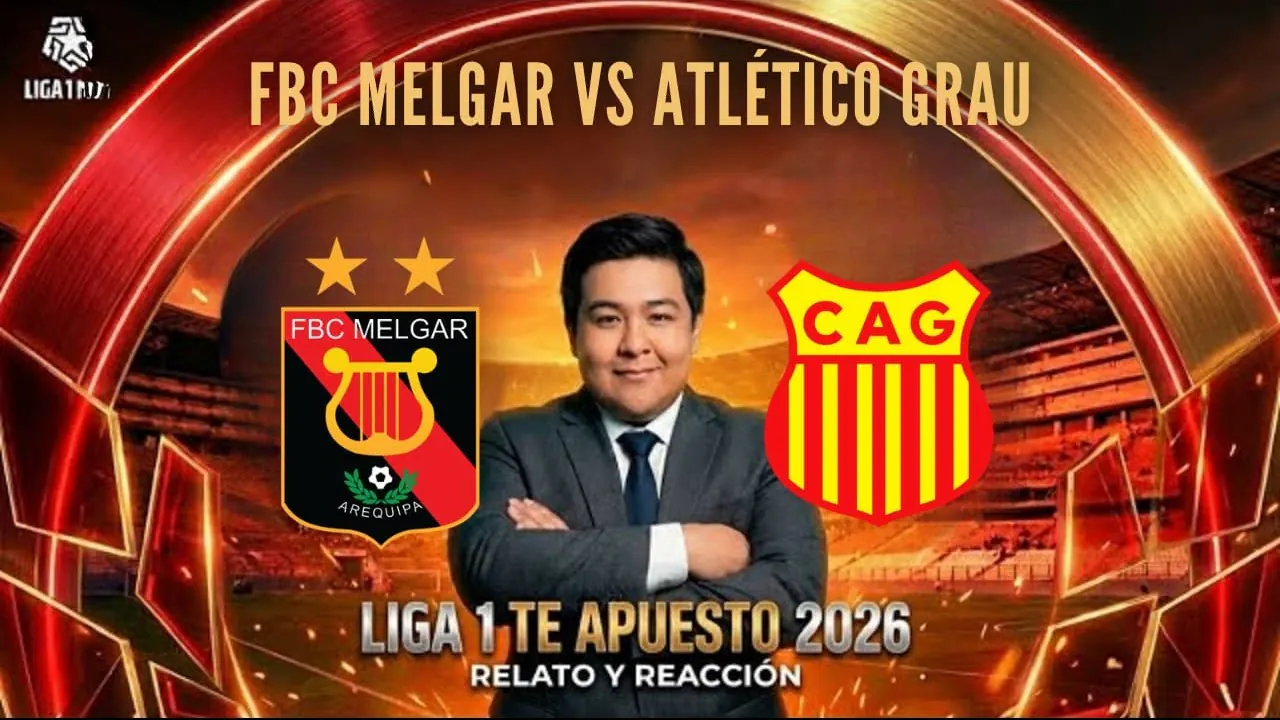 Reproducir: 🔥 EN VIVO AHORA | FBC Melgar 🆚 Atlético Grau | RELATO Y REACCIONES | DAMMBRO OFFICIAL