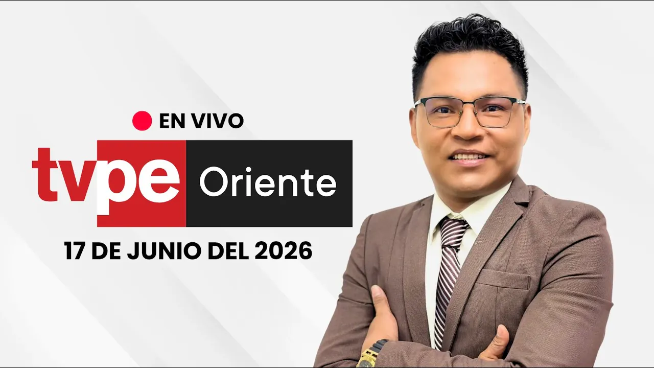 Reproducir: 🔴 TVPerú Oriente EN VIVO HOY | Noticias de la Amazonía peruana – 17 de Junio 2026