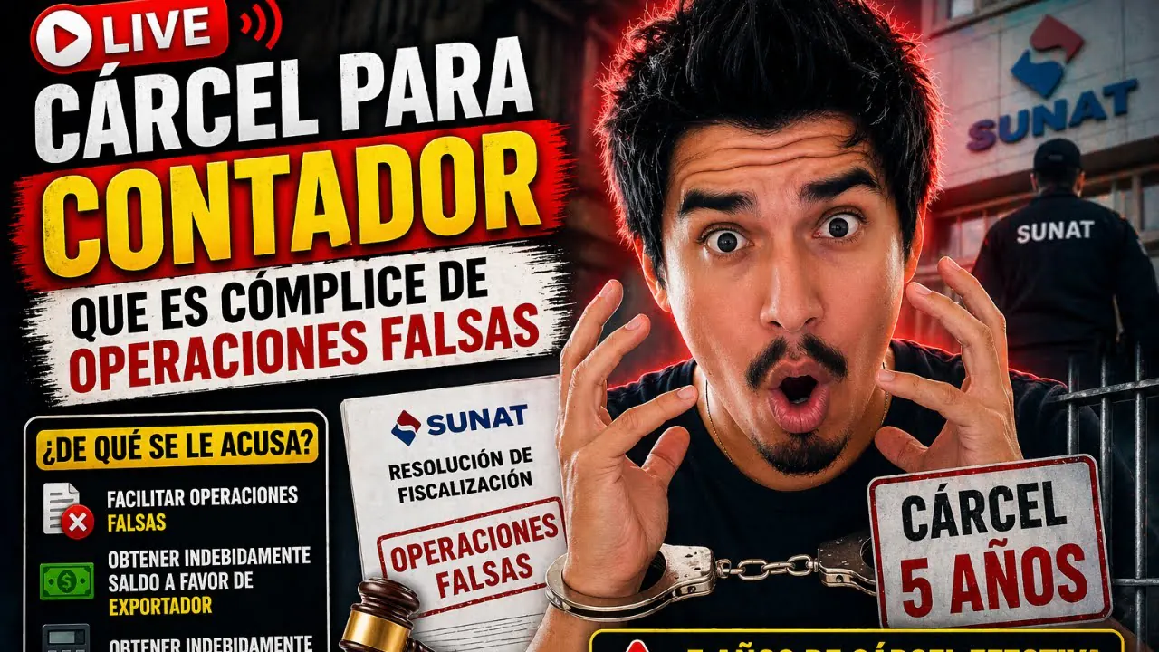 Reproducir: Carcel para contador que es complice de operaciones falsas. ME VOY A CANADA