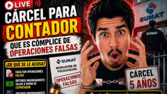 Carcel para contador que es complice de operaciones falsas. ME VOY A CANADA