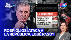 FERNANDO ROSPIGLIOSI ATACA Y SE CONTRADICE | SIN GUION CON ROSA MARÍA PALACIOS