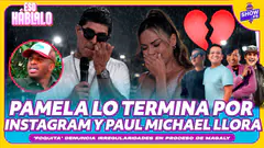 PAMELA LÓPEZ LO TERMINA POR INSTAGRAM Y PAUL MICHAEL LLORA EN TV #showpe