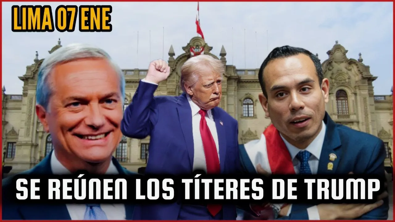 Reproducir: Jerí y Kast reunidos en Perú apoyando a Trump | Bonos en combustible para tropas de eeuu - 07 ENE