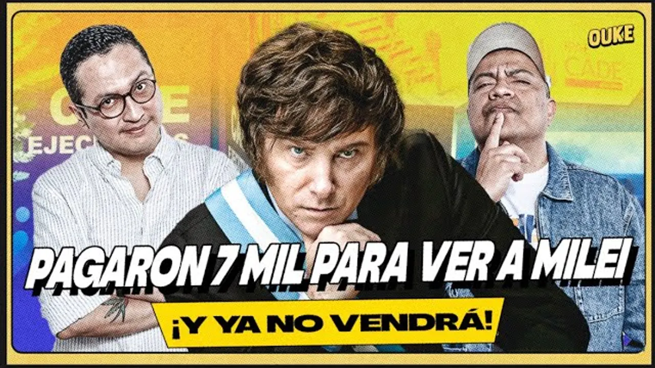 Reproducir: ¡MILEI SE BAJÓ DEL CADE! ¿ESTAF4RON A LOS ASISTENTES? | OUKE 🟡