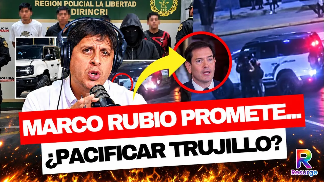 Reproducir: ⚠️ EEUU PROMETE ACABAR CON LA INSEGURIDAD EN PERÚ ¿SERÁ VERDAD?🚨