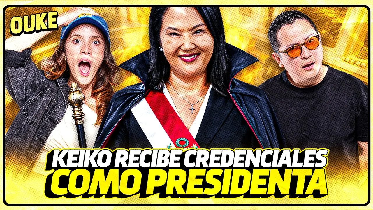 Reproducir: ENTREGA DE CREDENCIALES DE KEIKO: REACCIÓN EN VIVO | OUKE