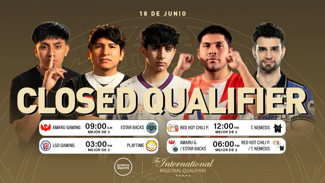 Reproducir: ESTAR BACKS vs AMARU GAMING | The International 2026: CQ SA