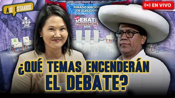 #ENVIVO | ¿QUÉ TEMAS MARCARÁN EL DEBATE PRESIDENCIAL ENTRE KEIKO Y SÁNCHEZ? | #ASÍESTAMOS
