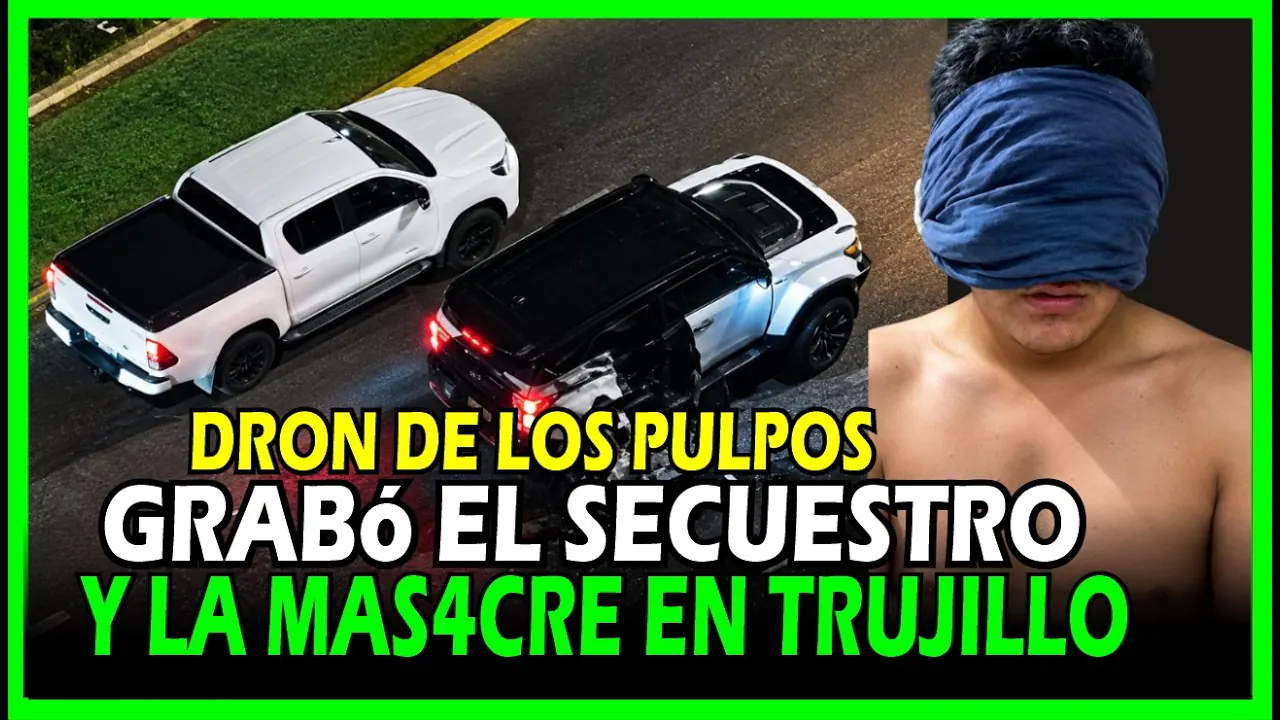 Reproducir: DRON LO GRABÓ TODO! PRESENTAN PRUEBAS EN AUDIENCIA DE PRISIÓN PREVENTIVA - DRON DE LOS PULPOS.