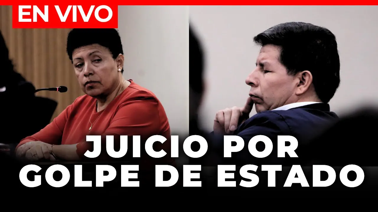 Reproducir: 🔴 EN VIVO: CONTINÚA JUICIO A PEDRO CASTILLO POR EL GOLPE DE ESTADO EN 2022 | El Comercio