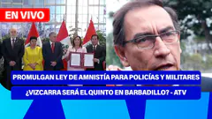 Fe de Erratas | PROMULGAN LEY DE AMNISTÍA PARA POLICÍAS /¿VIZCARRA SERÁ EL QUINTO EN BARBADILLO?