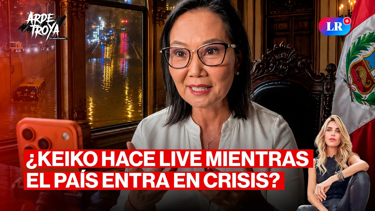 Reproducir: KEIKO HABLA DE SKINCARE MIENTRAS LIMA SE INUNDA Y ASESINAN A 105 PERSONAS EN 18 DÍAS | ARDE TROYA