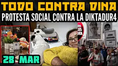 PATRICIA MURIANO D3STRUYÓ A DINA EN AUDIENCIA DEL CASO CIRUGÍAS / PROTESTA SOCIAL EN LIMA - 28 MAR