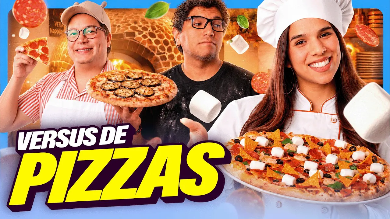 Reproducir: ¿QUIÉN HACE LA MEJOR PIZZA? | VERSUS DE COMIDA EN VIVO | OH MY GOOD