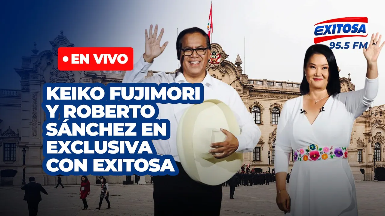 Reproducir: 🔴🔵 EN EXCLUSIVA: KEIKO FUJIMORI Y ROBERTO SÁNCHEZ DIALOGARÁN CON NICOLÁS LÚCAR EN HABLEMOS CLARO