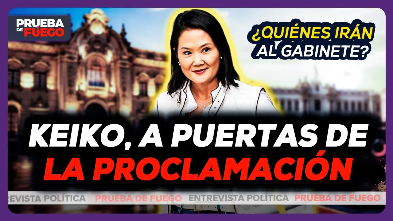 Reproducir: EN VIVO 🔴Keiko será proclamada presidenta electa: los retos del nuevo gobierno | RPP NOTICIAS