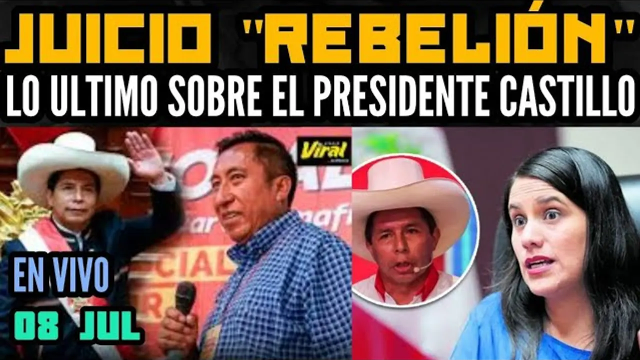 Reproducir: JUICIO ORAL CONTRA EL PRESIDENTE - EN VIVO/ ¿NUEVO PERÚ Y VERÓNIKA SE UNEN A PEDRO CASTILLO? -08 JUL