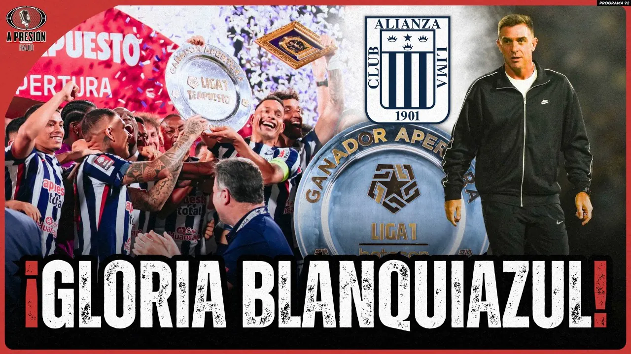 Reproducir: ¡ALIANZA LIMA REINA EL APERTURA Y APUNTA AL TÍTULO NACIONAL!