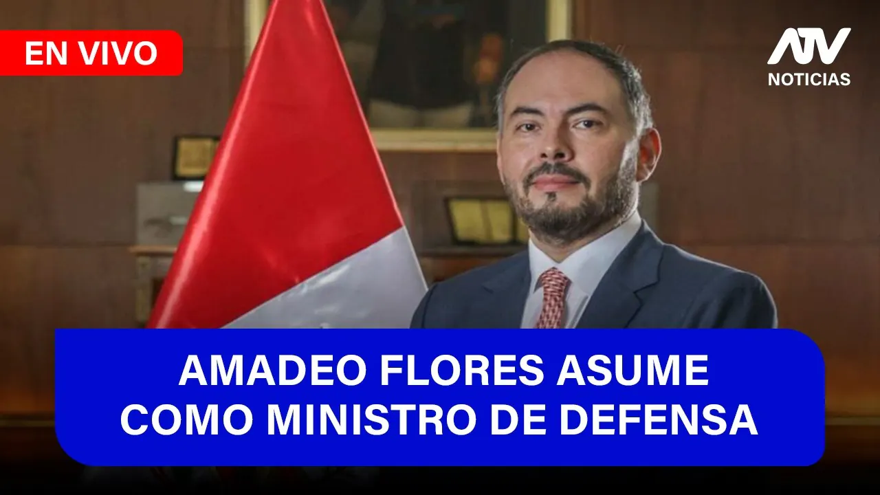 Reproducir: Fe de Erratas: AMADEO FLORES ASUME COMO MINISTRO DE DEFENSA TRAS RENUNCIA DE CARLOS DÍAZ - ATV+