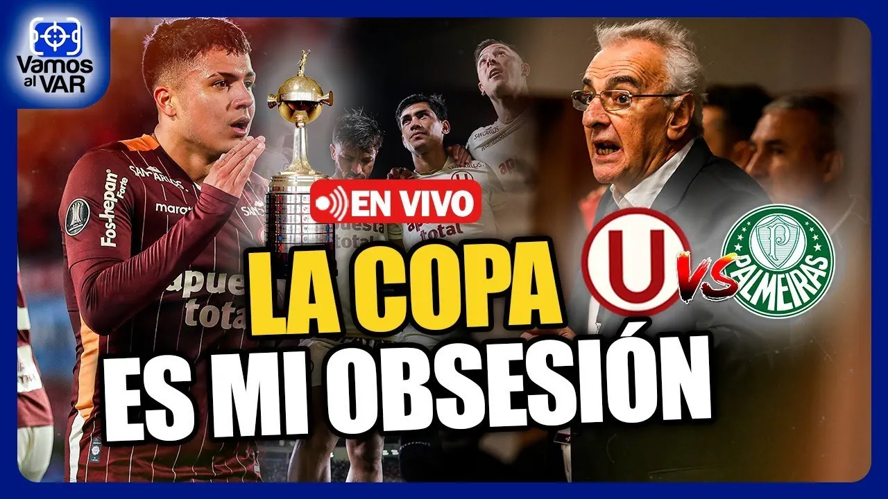 Reproducir: 🔴⚽#ENVIVO 🍫UNIVERSITARIO VS PALMEIRAS: ¿El equipo crema tiene posibilidades? #VAMOSALVAR 2/06/25