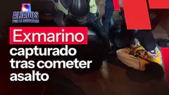 Serenos capturan a exmarino tras cometer asalto | "Aliados por la seguridad" Radio Nacional EN VIVO