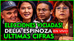 HUBO FRAUDE? RESPONDE EX FISCAL DELIA ESPINOZA - ELECCIONES PERU ÚLTIMAS CIFRAS DE SUSPENSO