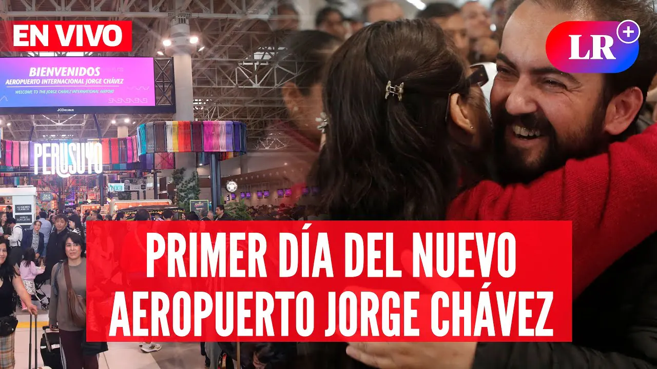 Reproducir: 🔴NUEVO AEROPUERTO JORGE CHÁVEZ ya abrió e inicia operaciones en unas horas | #EnVivoLR