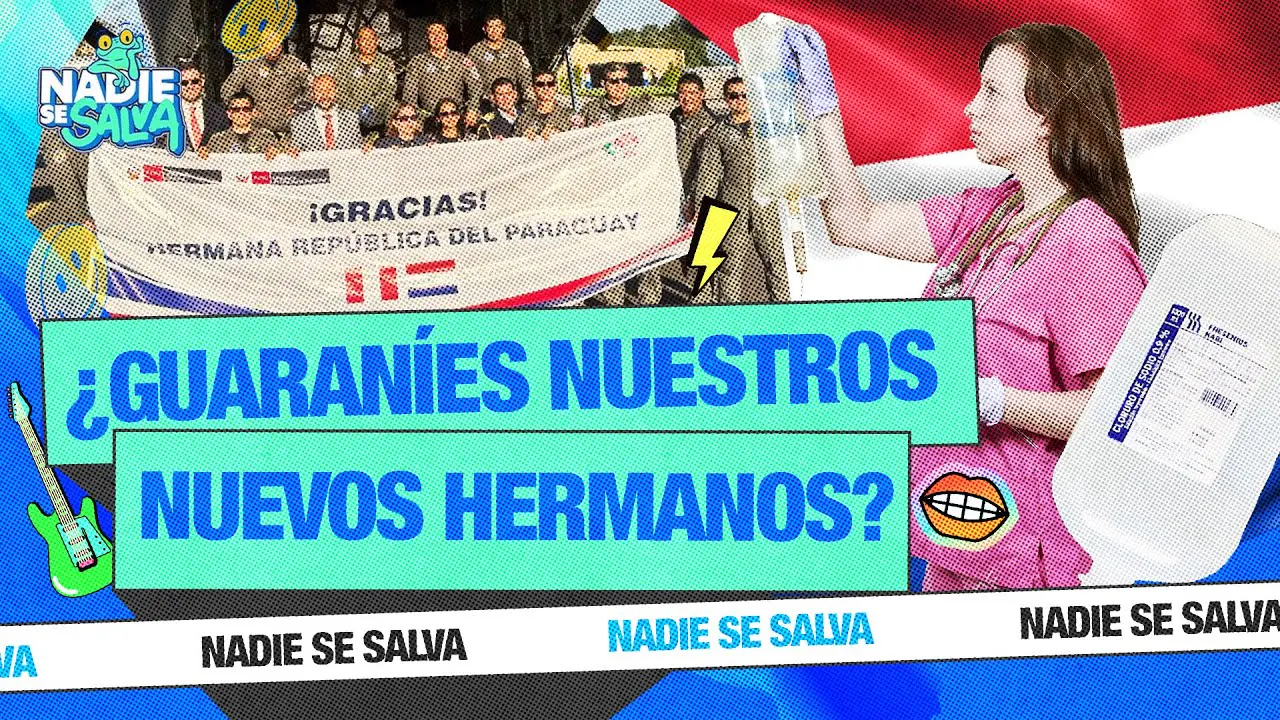 Reproducir: PARAGUAY AL RESCATE | NOS DONA SUERO FISIOLÓGICO | NADIE SE SALVA 🐸