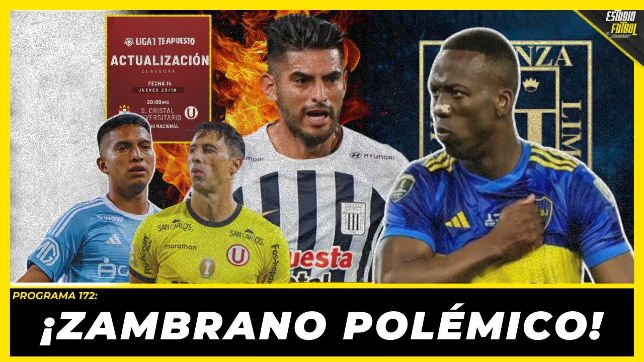 Reproducir: ¡ZAMBRANO MÁS POLÉMICO QUE NUNCA! “YO RECONTRA TOMO”