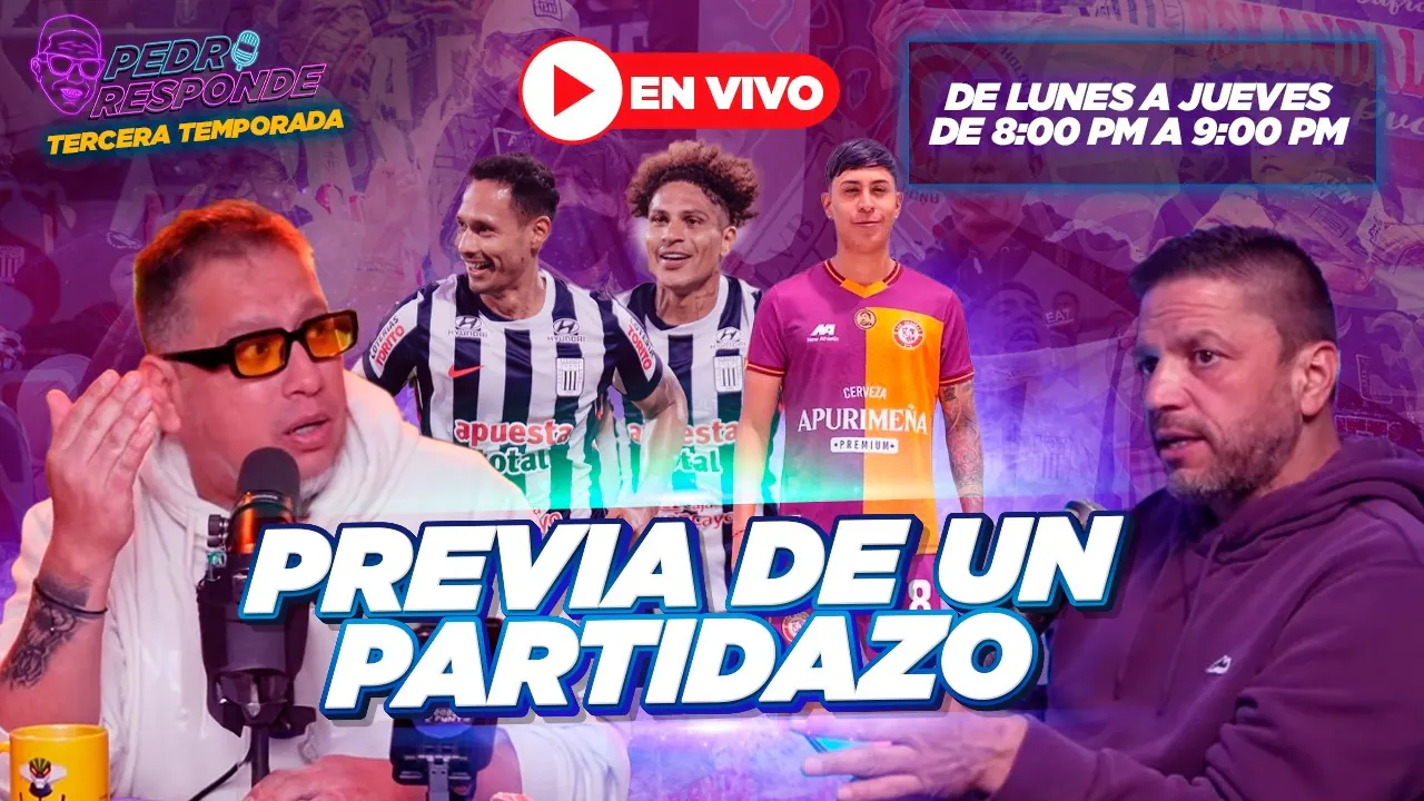 Reproducir: ALIANZA RECIBE A CHANKAS PARA SALIR CAMPEÓN ¡PEDRO RESPONDE EN VIVO! |#PedroResponde
