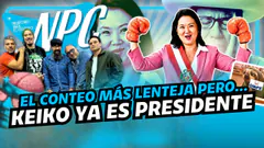 #HOY EN NPC : EL CONTEO MÁS LENTO DE LA HISTORIA DE LA ONPE PERO… KEIKO YA ES PRESIDENTE