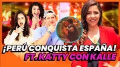 ¡PERÚ CONQUISTA ESPAÑA! Stephanie Cayo se luce con Alejandro Sanz ft. Katty Con Kalle | Casi 4